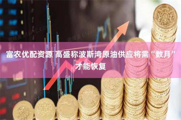 富农优配资源 高盛称波斯湾原油供应将需“数月”才能恢复